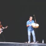 Alan (chanting): "... word up in the house, everybody give up for Séan McCann and the mean bodhran in the house..."
Séan: <thump THUMP THUMP thump thump thump> "Aww, now, Alan, it's really a rather NICE bodhran, I think."