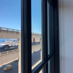 North out the windows near my desk North out the windows near my desk