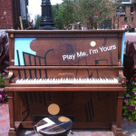 A player piano at the Distillery A player piano at the Distillery