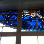 Left edge of the mural in Sea-Tac airport