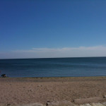 The beach at Lake Ontario