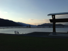 Lake at Harrison Hot Springs Lake at Harrison Hot Springs