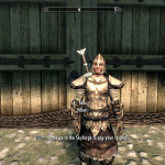 Vilkas Back at Whiterun Vilkas Back at Whiterun
