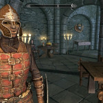 Delga in Light Dawnguard Armor Delga in Light Dawnguard Armor