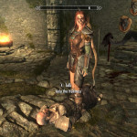Aela in Gallows Rock Aela in Gallows Rock