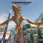 Revered Dragon Over Morthal Revered Dragon Over Morthal