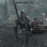 Lydia in Ebony Armor Lydia in Ebony Armor