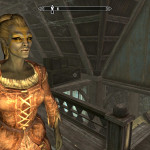 Delga in Brown Dress Delga in Brown Dress